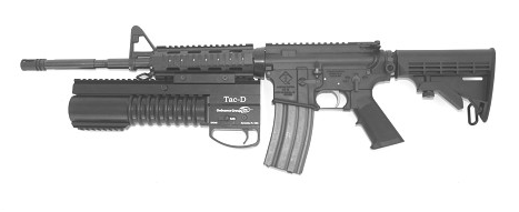 Tac-m203 37mm Under Barrel Launcher